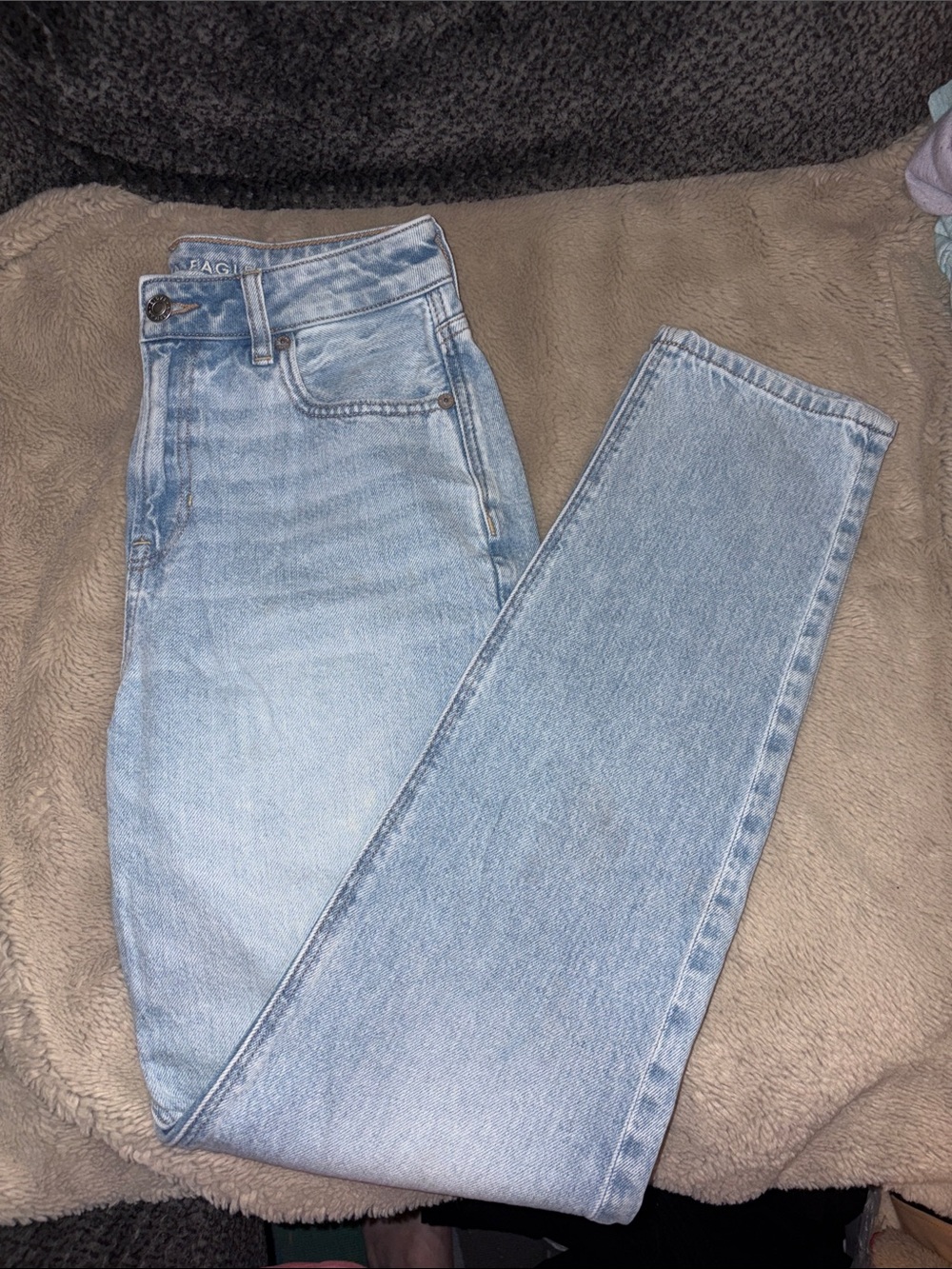 American Eagle Mom Jeans, 4 Long